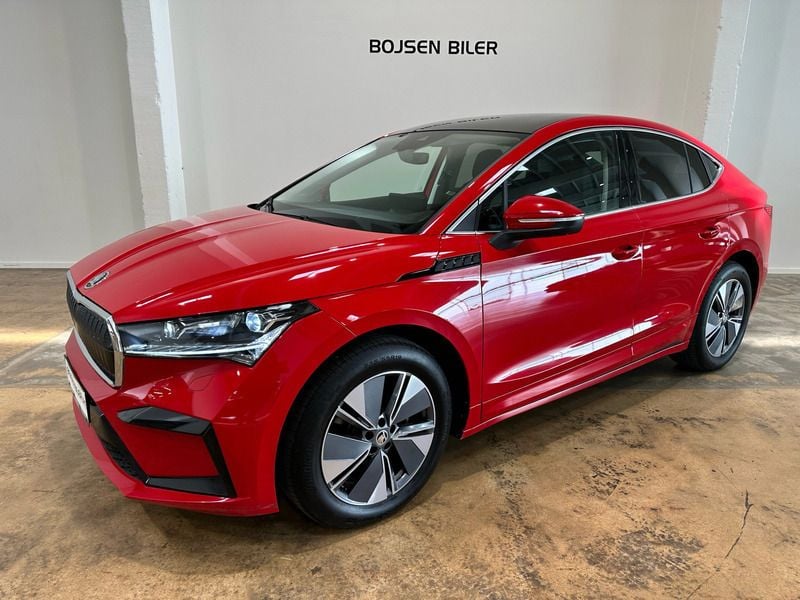 Red velvet Brugt 2024 Skoda Enyaq iV SUV | 319.990 kr. (Fair pris) - Billede 1/3