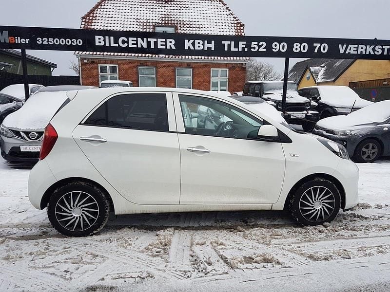 Brugt Kia Picanto 86 HK (63 kW) 2015 Hvid Hatchback