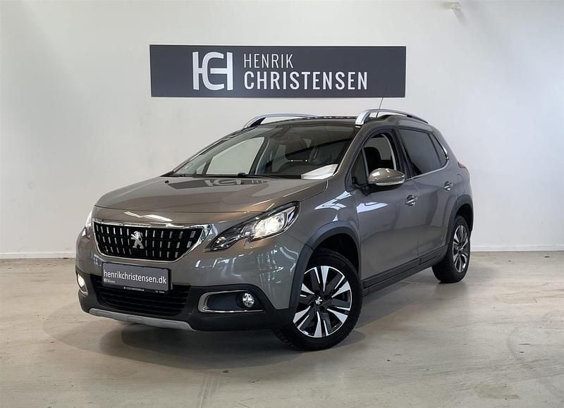 Grå metallak Brugt 2017 Peugeot 2008 Allure Sky SUV | 109.900 kr. (Fair pris) - Billede 1/4