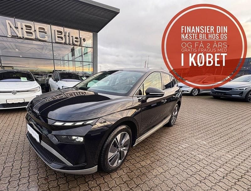 Sort Brugt 2025 Skoda Enyaq iV SUV | 364.780 kr. (Super pris) - Billede 1/4