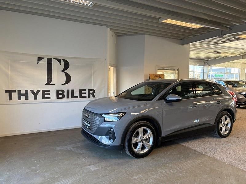 Grå Brugt 2022 Audi Q4 e-tron SUV | 244.900 kr. (God pris) - Billede 1/4