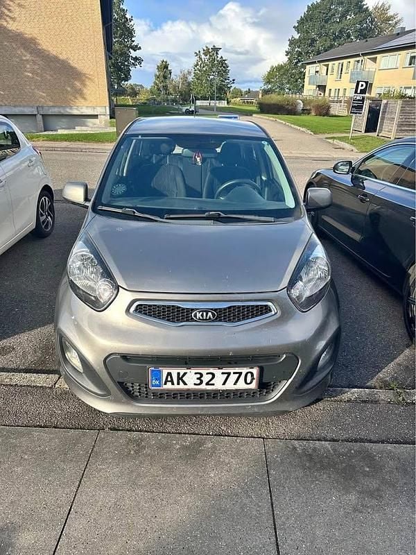 Grå Brugt 2014 Kia Picanto Hatchback | 21.500 kr. (Fair pris) - Billede 1/4