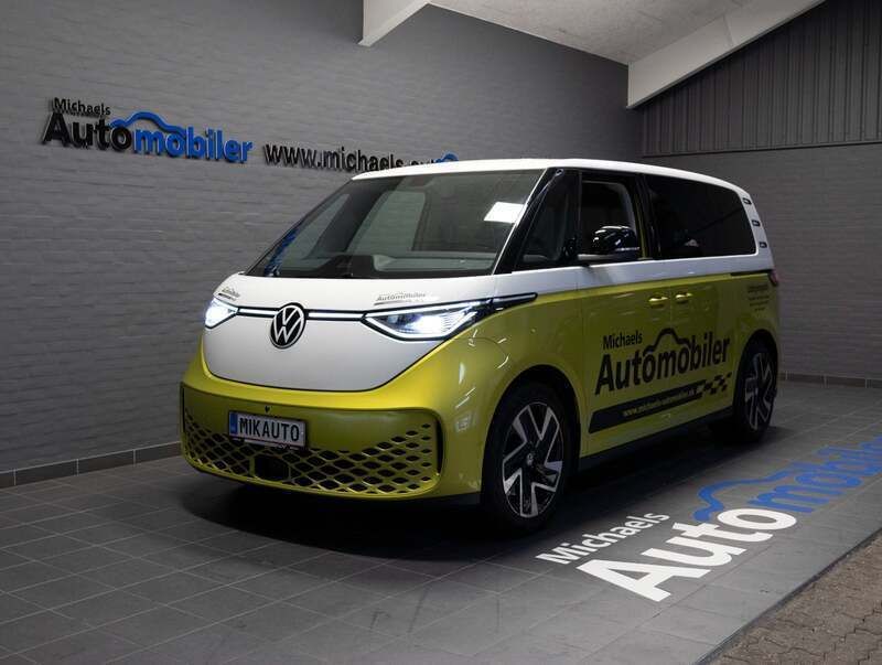 Gulmetal Brugt 2023 VW ID. Buzz Pro Van | 419.900 kr. (Dyr) - Billede 1/4