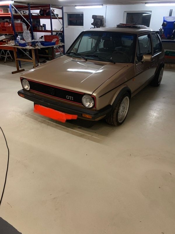 Brugt VW Golf I GTI 139 HK (102 kW) 1983 Brun Hatchback