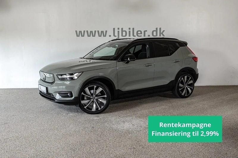 Grøn Brugt 2021 Volvo XC40 Ultimate SUV | 299.800 kr. (Fair pris) - Billede 1/4