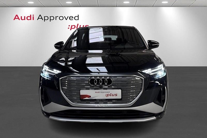 Ny Audi Q4 Sportback e-tron S-Line 210 kW (286 HK) 2025 Sortmetal SUV
