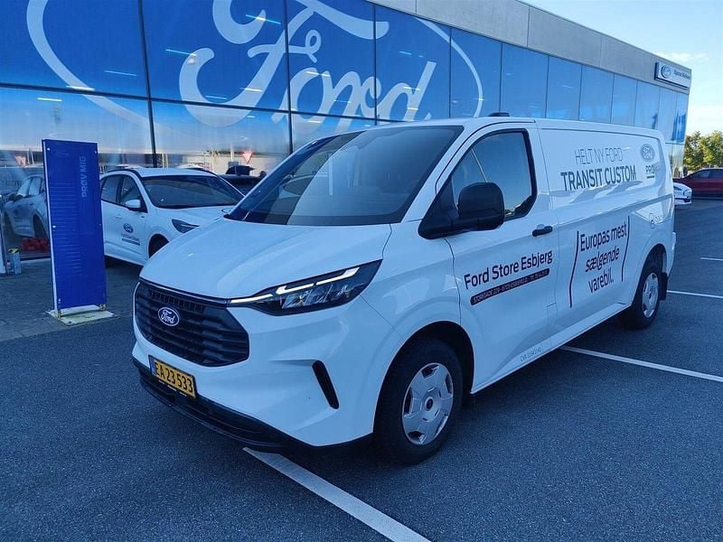 Hvid Brugt 2024 Ford Transit Custom Trend Van | 249.900 kr. - Billede 1/4