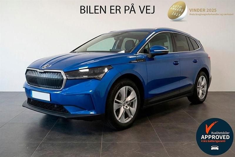 Blå Brugt 2022 Skoda Enyaq iV SUV | 189.900 kr. (Super pris) - Billede 1/4