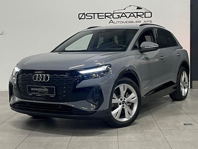 Grå Brugt 2025 Audi Q4 e-tron S-Line SUV | 364.700 kr. (God pris) - Billede 1/4
