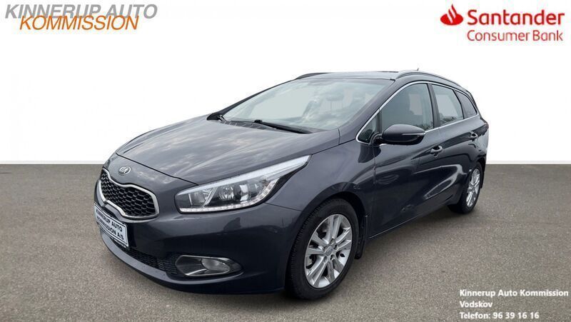 Koks grå Brugt 2014 Kia Ceed Sportswagon Premium Stationcar | 44.900 kr. (Fair pris) - Billede 1/4