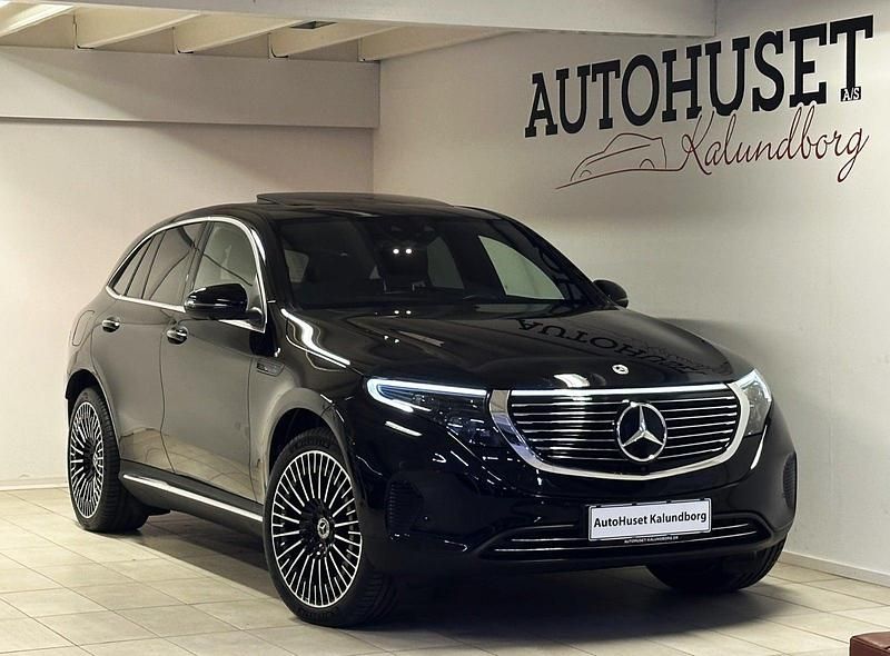Brugt Mercedes EQC400 300 kW (408 HK) 2021 Sortmetal SUV