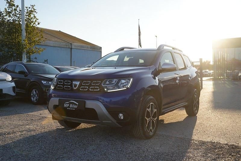 Blåmetal Brugt 2021 Dacia Duster Prestige SUV | 144.900 kr. - Billede 1/4