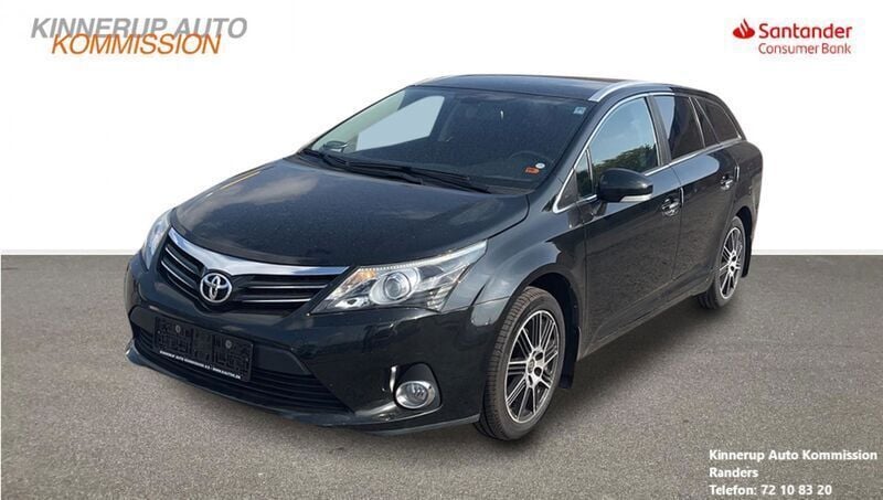 Sortmetal Brugt 2014 Toyota Avensis Touch Stationcar | 109.900 kr. - Billede 1/4