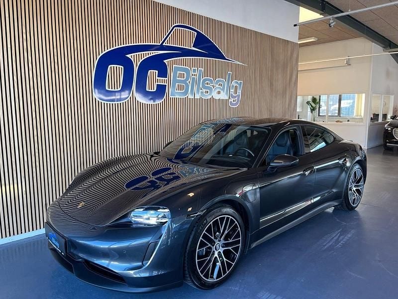 Grå Brugt 2021 Porsche Taycan Sedan | 519.900 kr. (Lidt for dyr) - Billede 1/4