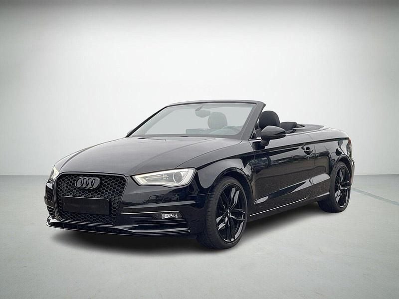 Sort Brugt 2015 Audi A3 Cabriolet Ambition Cabriolet | 209.500 kr. - Billede 1/4