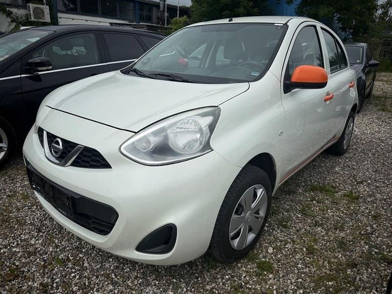 Hvid Brugt 2015 Nissan Micra Acenta Hatchback | 34.990 kr. (Fair pris) - Billede 1/4