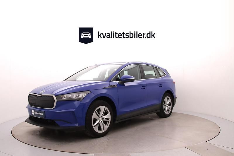 Blå Brugt 2023 Skoda Enyaq iV SUV | 244.900 kr. (Super pris) - Billede 1/4