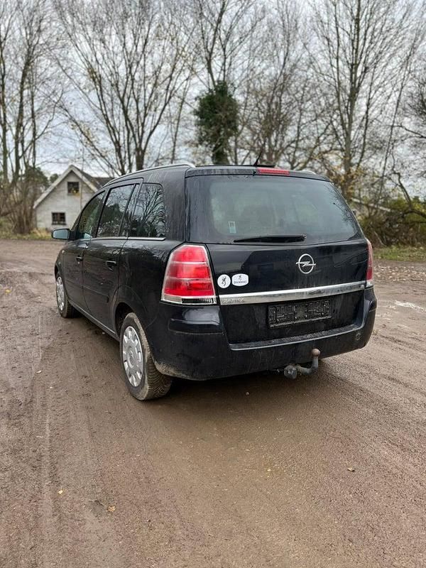 Brugt Opel Zafira Enjoy 140 HK (102 kW) 2008 Sort MPV