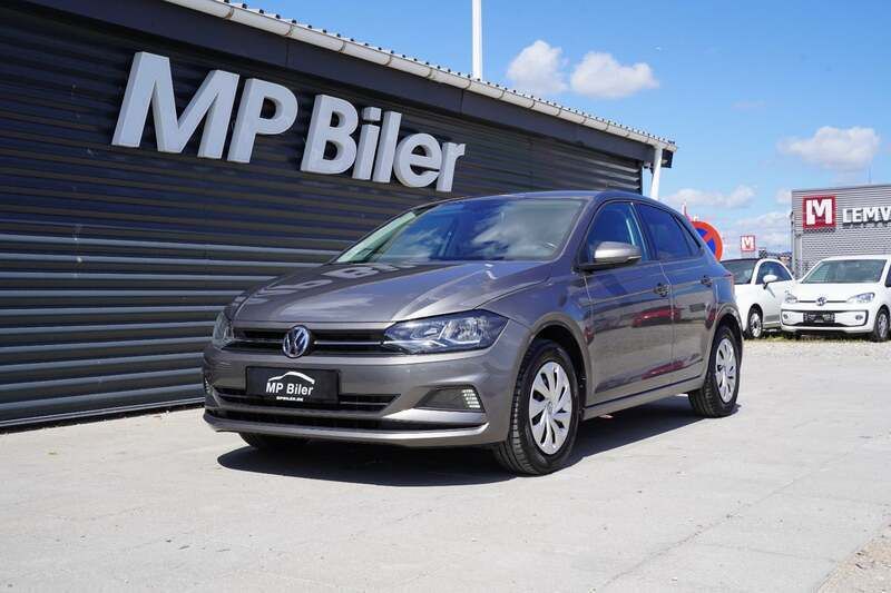 Gråmetal Brugt 2019 VW Polo Comfortline Hatchback | 139.700 kr. (Fair pris) - Billede 1/4