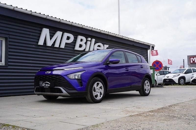 Blåmetal Brugt 2022 Hyundai Bayon Essential SUV | 159.900 kr. (Fair pris) - Billede 1/4