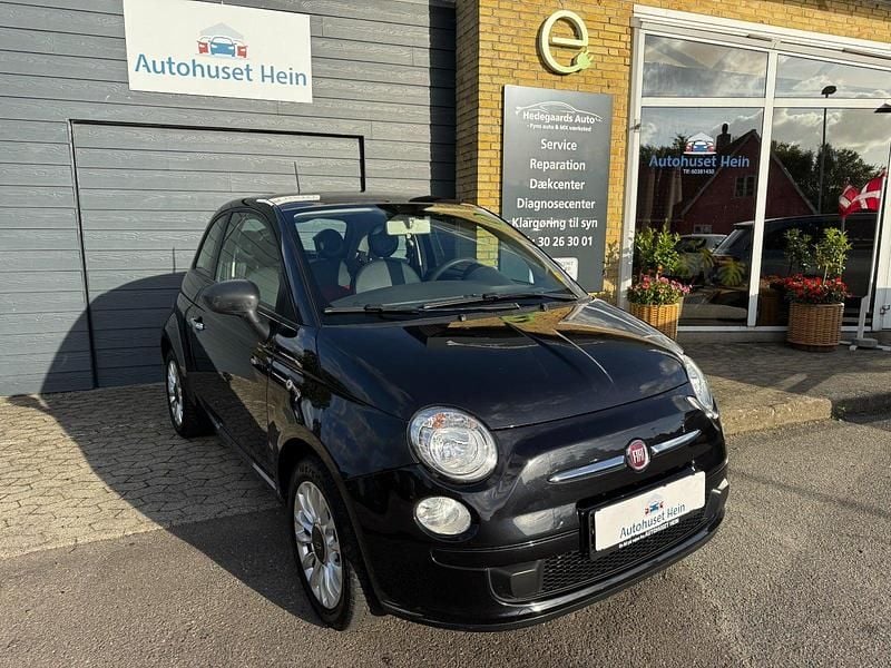 Sort Brugt 2013 Fiat 500 Lounge | 54.800 kr. (Fair pris) - Billede 1/4