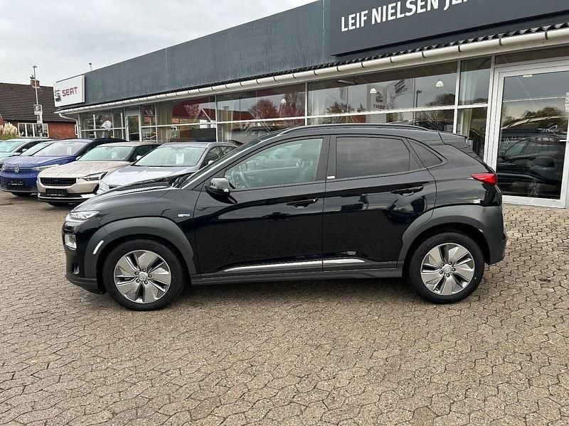 Brugt Hyundai Kona Advanced 150 kW (204 HK) 2021 Sortmetal SUV