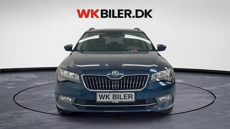 Brugt Skoda Superb Active 150 HK (110 kW) 2018 Mørkblåmetal Stationcar