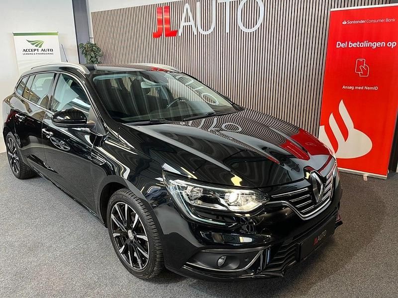 Sortmetal Brugt 2020 Renault Mégane IV LIMITED Stationcar | 149.990 kr. (Fair pris) - Billede 1/4