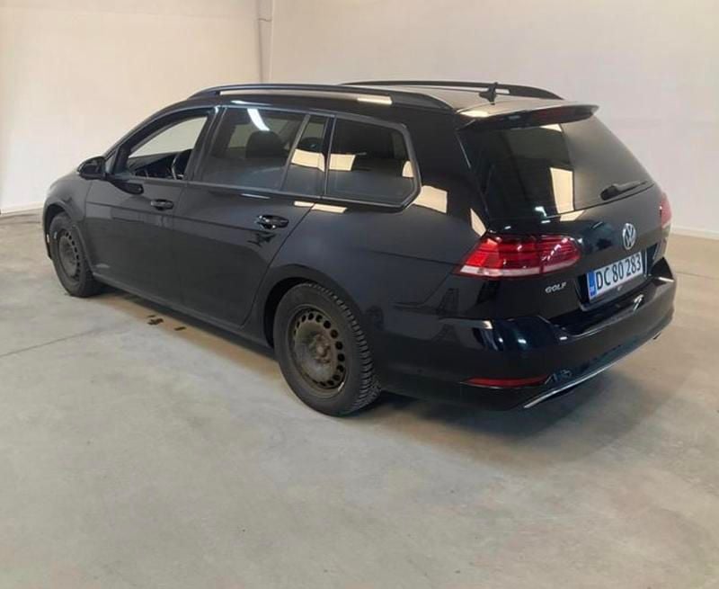 Brugt VW Golf VII Comfortline 125 HK (91 kW) 2017 Sort Stationcar