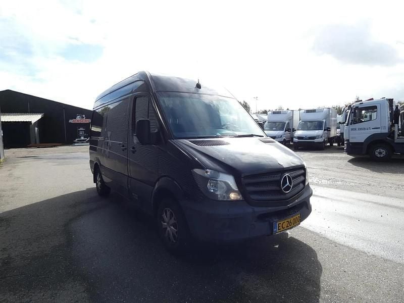 Brugt Mercedes Sprinter 129 HK (94 kW) 2015 Sort Van