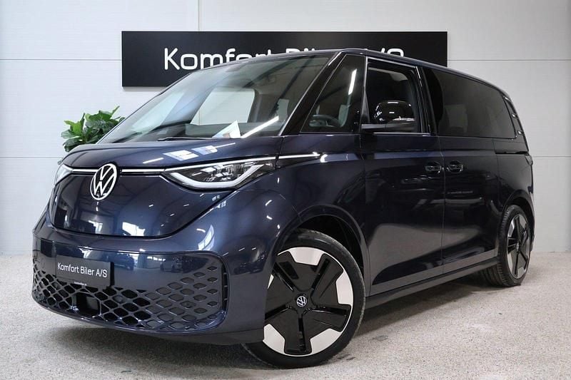 Blåmetal Brugt 2023 VW ID. Buzz Pro MPV | 349.800 kr. (Super pris) - Billede 1/4