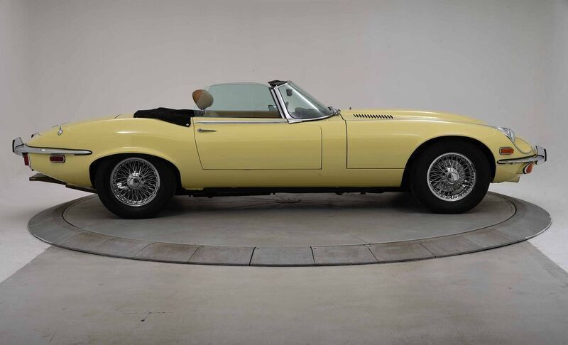 Brugt Jaguar E-Type 290 HK (213 kW) 1974 Gul