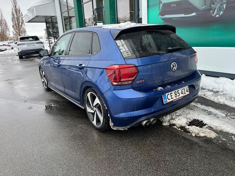 Brugt VW Polo GTI 200 HK (147 kW) 2019 Blåmetal Hatchback