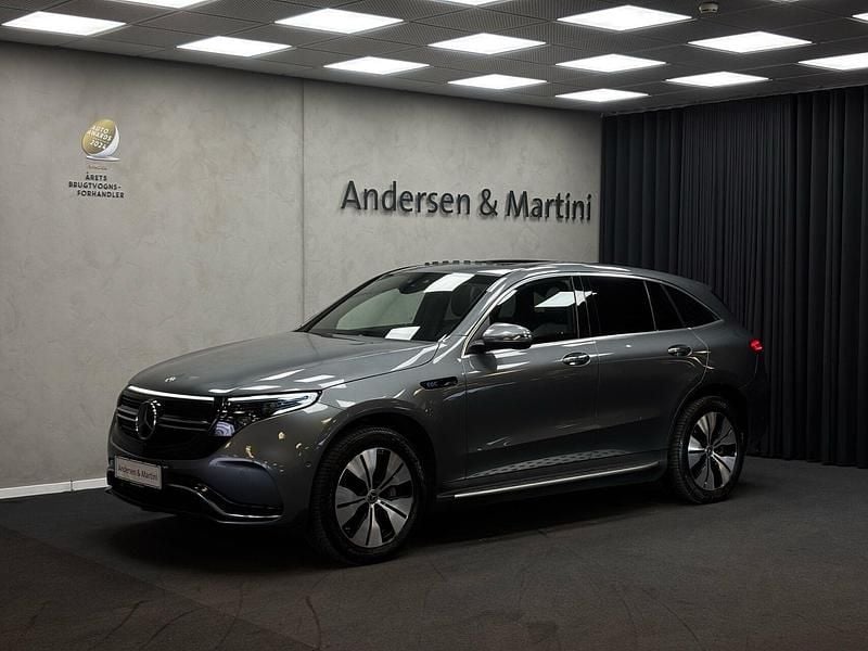 Grå Brugt 2021 Mercedes EQC400 SUV | 324.600 kr. (God pris) - Billede 1/4