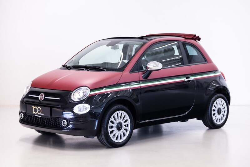 Farve: sort Brugt 2024 Fiat 500C Cabriolet | 159.900 kr. (Fair pris) - Billede 1/4