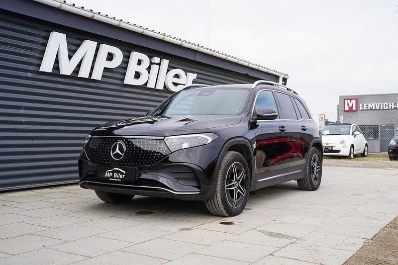 Sort Brugt 2024 Mercedes EQB350 AMG line SUV | 339.900 kr. (Super pris) - Billede 1/4