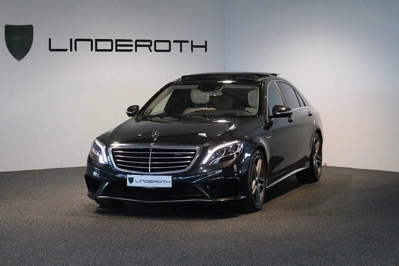 Brugt Mercedes S63 AMG AMG 585 HK (430 kW) 2015 Gråmetal Sedan