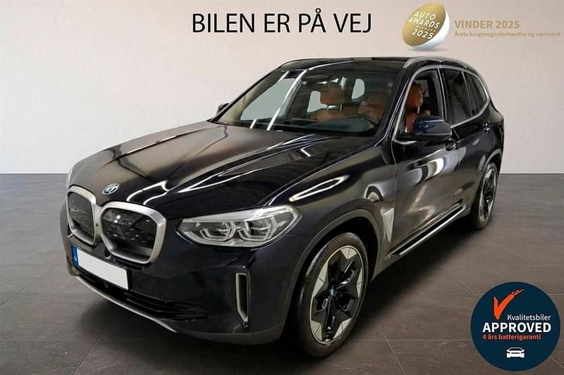 Sort Brugt 2021 BMW iX3 SUV | 239.900 kr. (God pris) - Billede 1/4