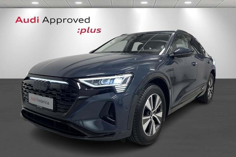 Blåmetal Brugt 2023 Audi Q8 e-tron Prestige SUV | 499.900 kr. (God pris) - Billede 1/4