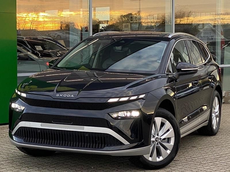 Sortmetal Ny 2025 Skoda Enyaq iV SUV | 389.900 kr. (Fair pris) - Billede 1/4