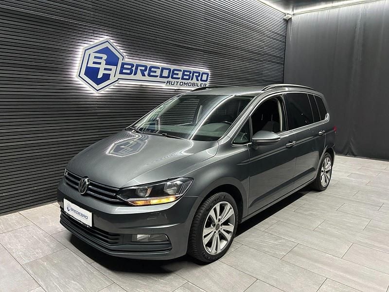 Lysblåmetal Brugt 2016 VW Touran Comfortline MPV | 159.500 kr. - Billede 1/4