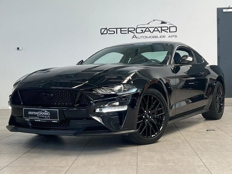 Brugt Ford Mustang GT Fastback 450 HK (330 kW) 2019 Sortmetal Coupe