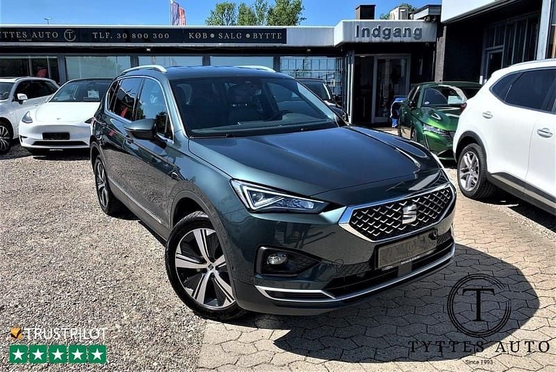 Grønmetal Brugt 2021 Seat Tarraco XCELLENCE SUV | 284.800 kr. (God pris) - Billede 1/3
