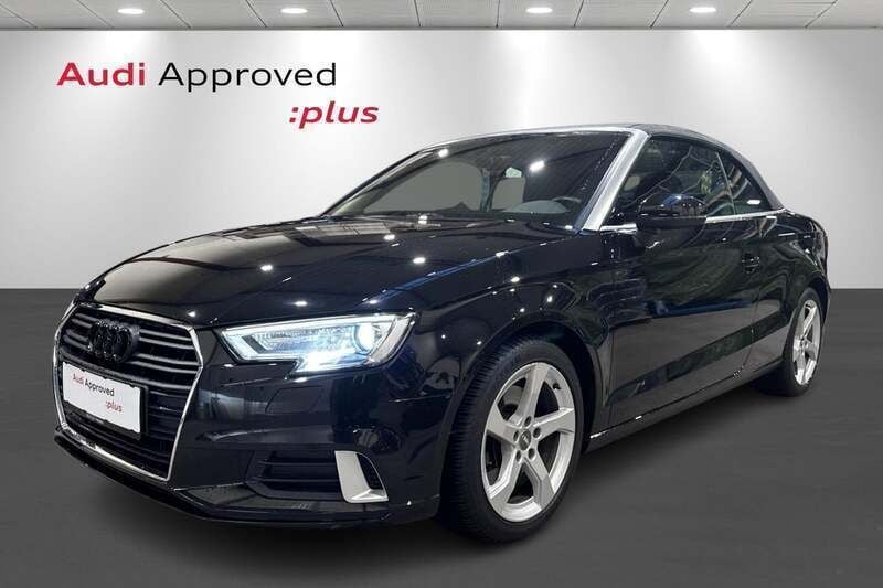 Sortmetal Brugt 2019 Audi A3 Cabriolet Sport Cabriolet | 299.900 kr. - Billede 1/4
