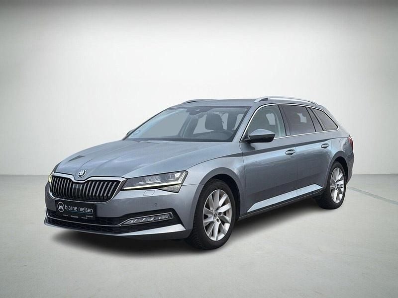 Sølvmetal Brugt 2019 Skoda Superb Business Line Stationcar | 219.900 kr. (Fair pris) - Billede 1/4