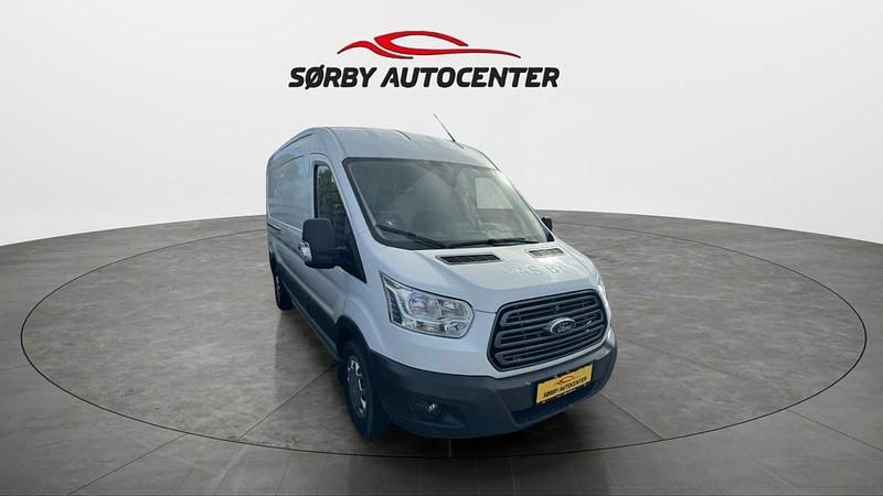 Hvid Brugt 2018 Ford Transit Custom Limited Van | 159.900 kr. - Billede 1/4