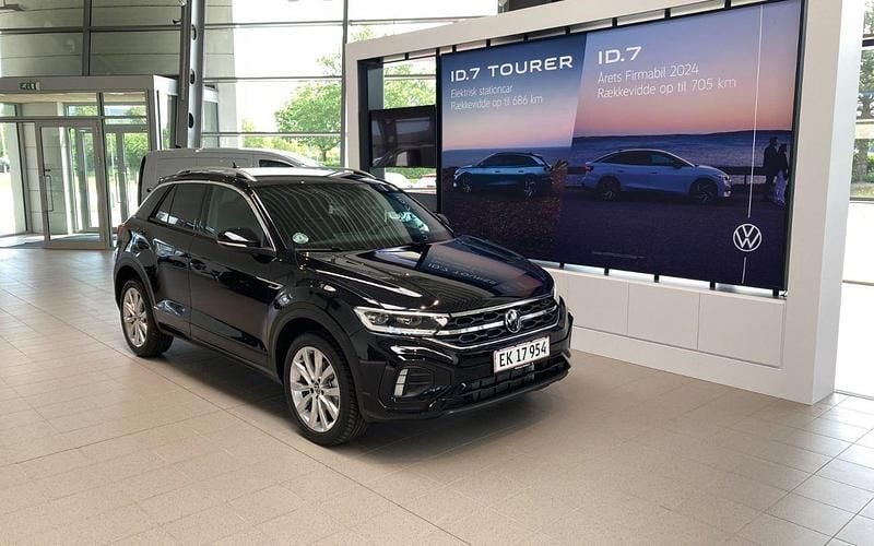 Sortmetal Ny 2025 VW T-Roc R-line Edition SUV | 449.900 kr. - Billede 1/4