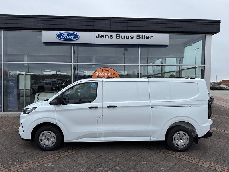 Hvid Ny 2025 Ford Transit Custom Trend Van | 277.800 kr. - Billede 1/4