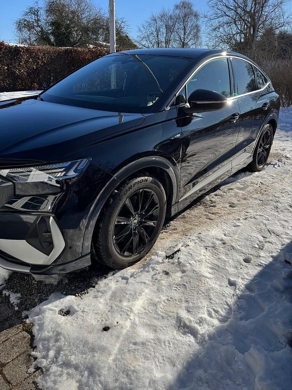 Brugt Audi Q4 Sportback e-tron S-Line 219 kW (299 HK) 2021 Sortmetal SUV