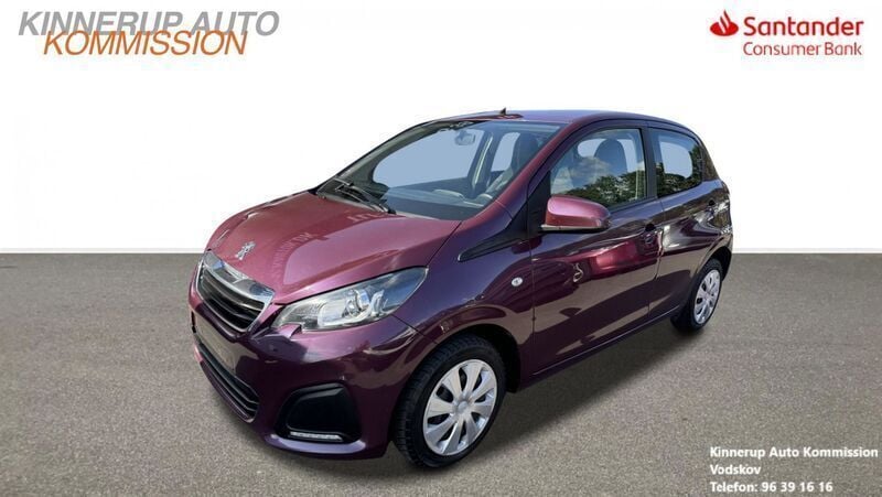 Lilla Brugt 2015 Peugeot 108 Active Hatchback | 44.900 kr. (Fair pris) - Billede 1/4